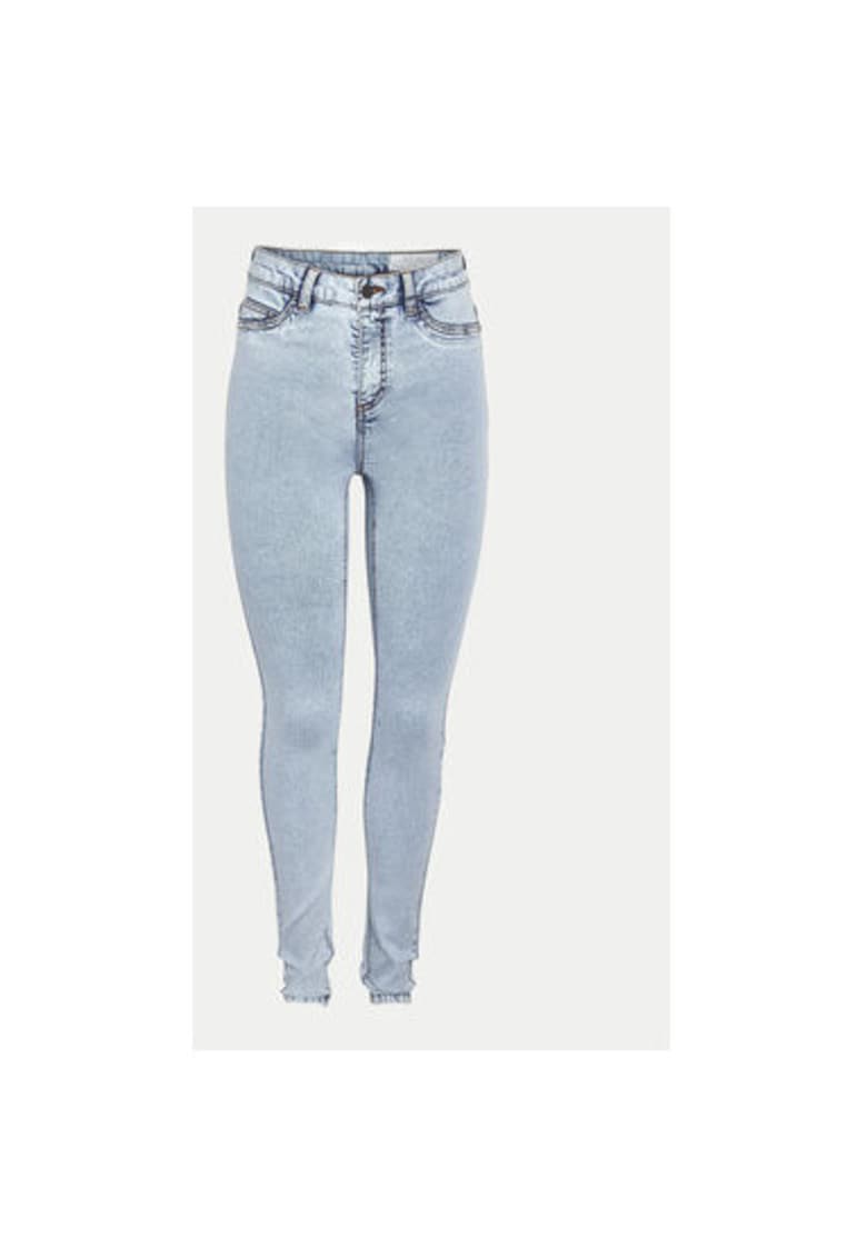 Blugi dama - 305207586 - Bumbac organic/Bumbac - Albastru