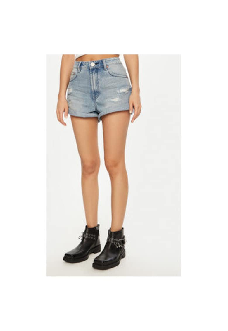 Blugi dama - 304604645 - Bumbac - Albastru Blugi dama - 304604645 - Bumbac - Albastru