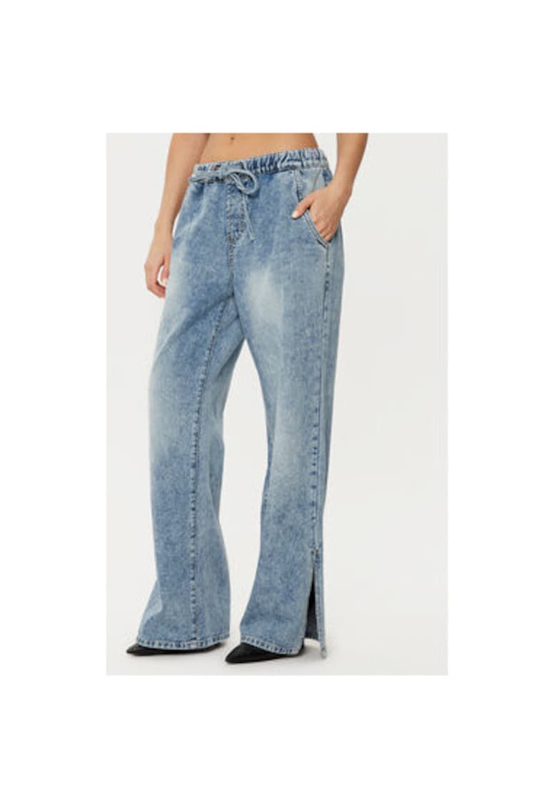 Blugi dama - 304604249 - Bumbac - Albastru Blugi dama - 304604249 - Bumbac - Albastru