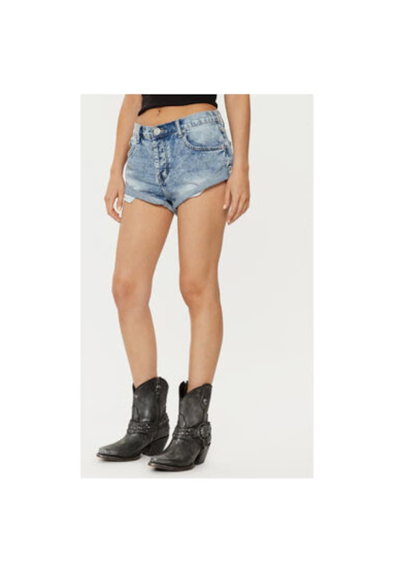 Blugi dama - 304604522 - Bumbac organic - Albastru Blugi dama - 304604522 - Bumbac organic - Albastru