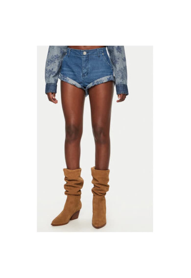 Blugi dama - 304604607 - Bumbac - Albastru Blugi dama - 304604607 - Bumbac - Albastru