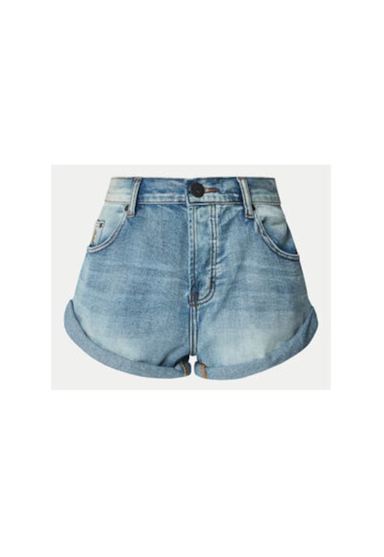 Blugi Dama - 304604591 - Bumbac - Albastru Blugi Dama - 304604591 - Bumbac - Albastru