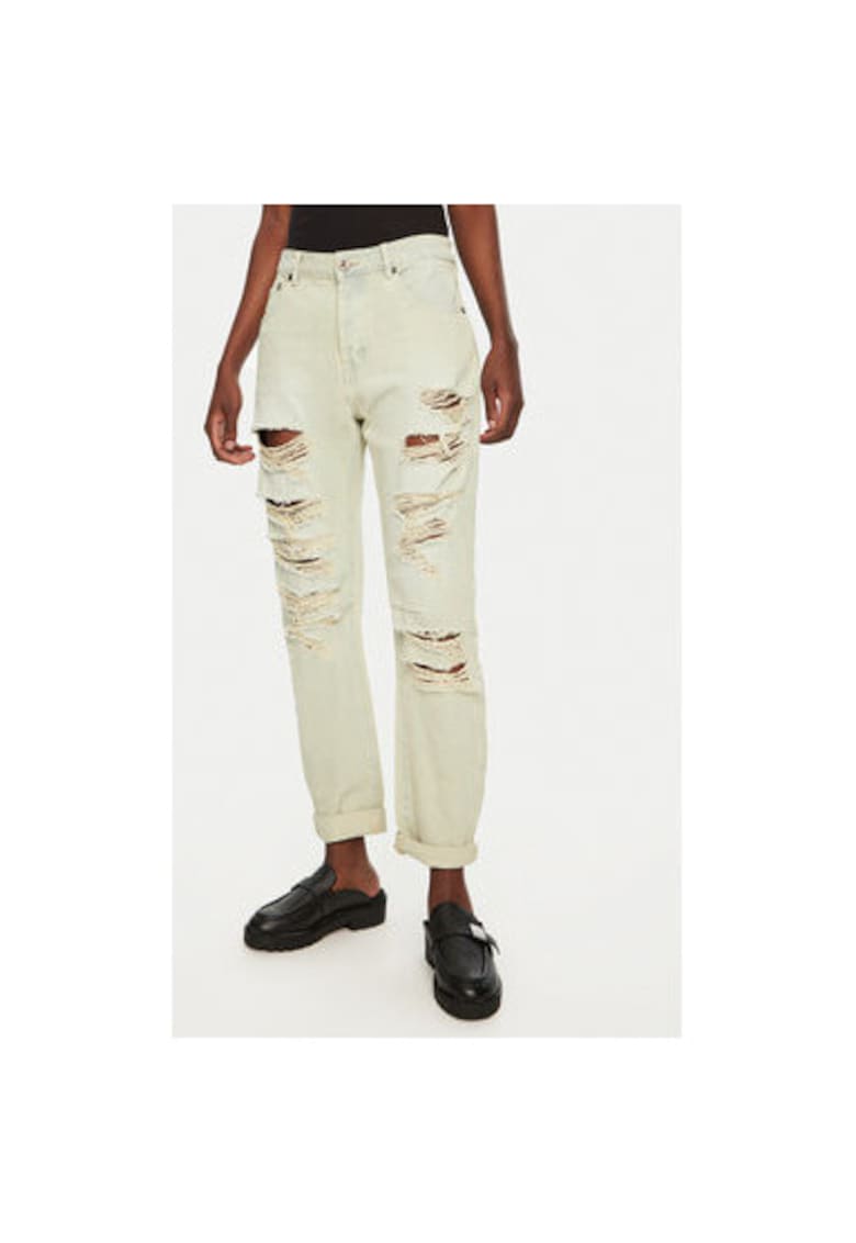 Blugi dama - 304604553 - Bumbac - Verde Blugi dama - 304604553 - Bumbac - Verde