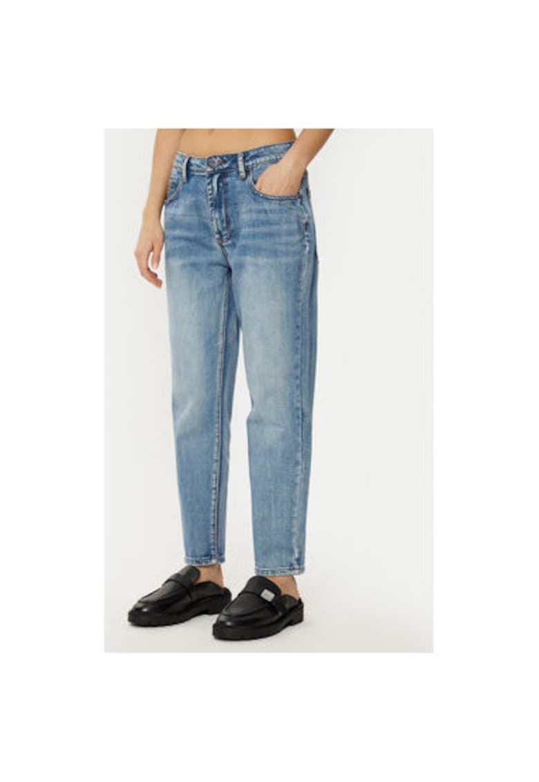 Blugi dama - 304604652 - Bumbac - Albastru Blugi dama - 304604652 - Bumbac - Albastru