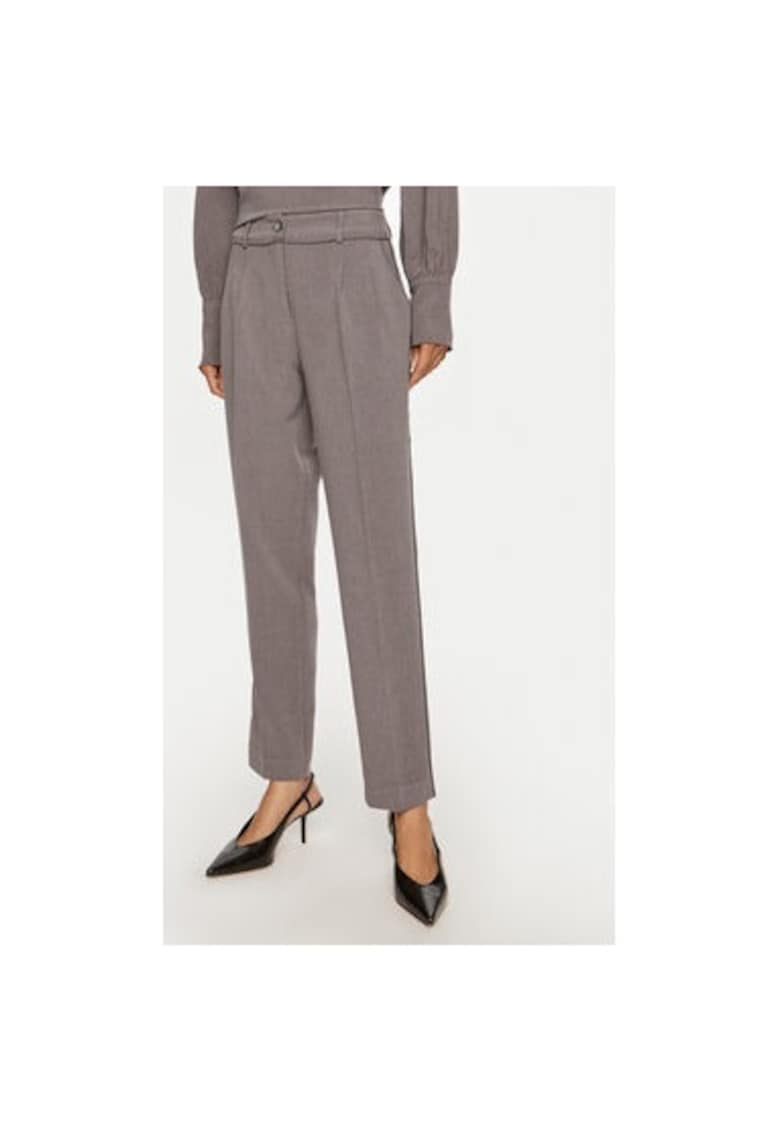 Pantaloni dama -  304687044 - Poliester/Rayon - Gri