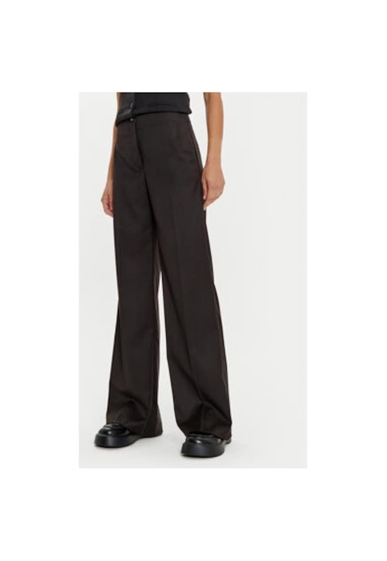 Pantaloni dama -  304687037 - Poliester/Rayon - Negru