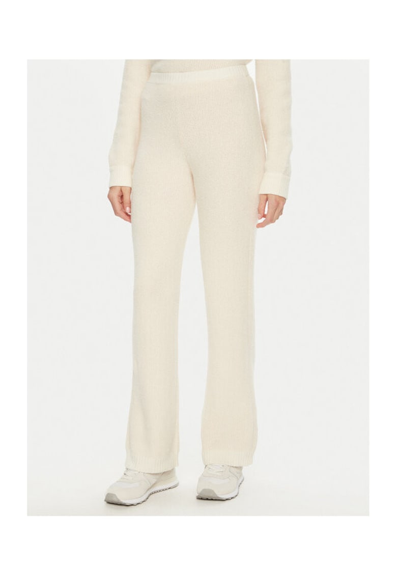 Pantaloni dama - 304610189 - Bumbac/Poliamida - M INTL - Bej