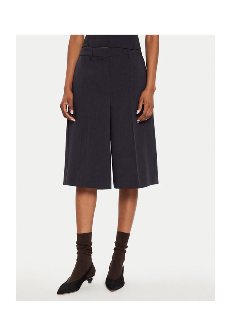 Pantaloni dama - 304479335 - Poliester reciclat - Albastru - Albastru