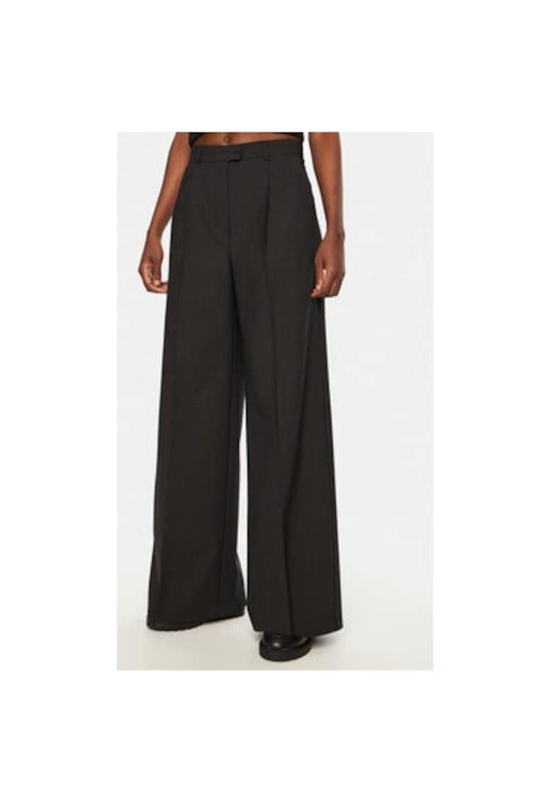 Birgitte Herskind Pantaloni dama - 304944260 - Poliester reciclat/Lana - Gri - Gri