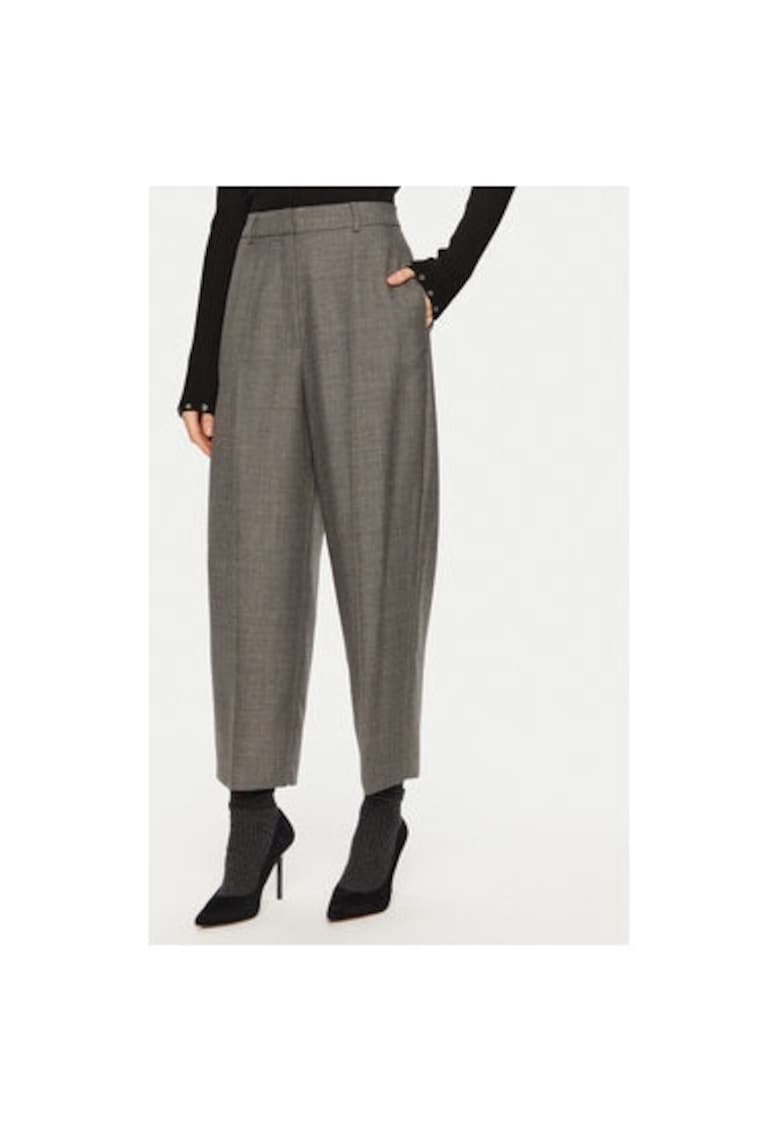 Pantaloni dama -  304550386 - Lana - Gri Pantaloni dama -  304550386 - Lana - Gri