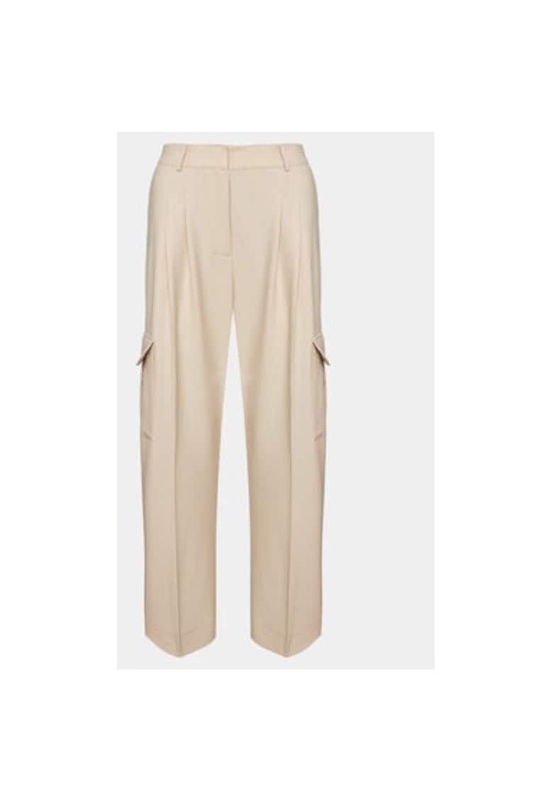 Pantaloni dama -  303541200 - Poliester reciclat - Bej