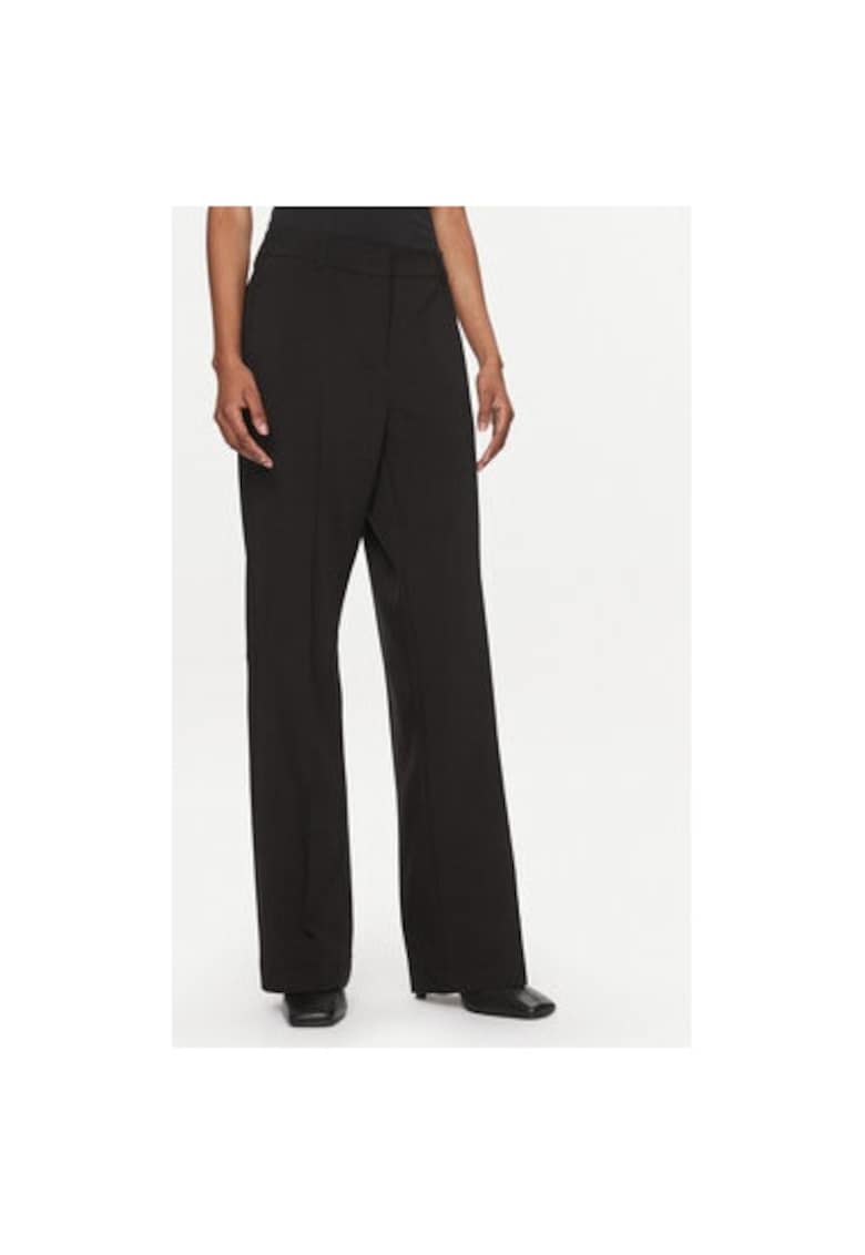 Pantaloni dama -  303541224 - Poliester - Negru