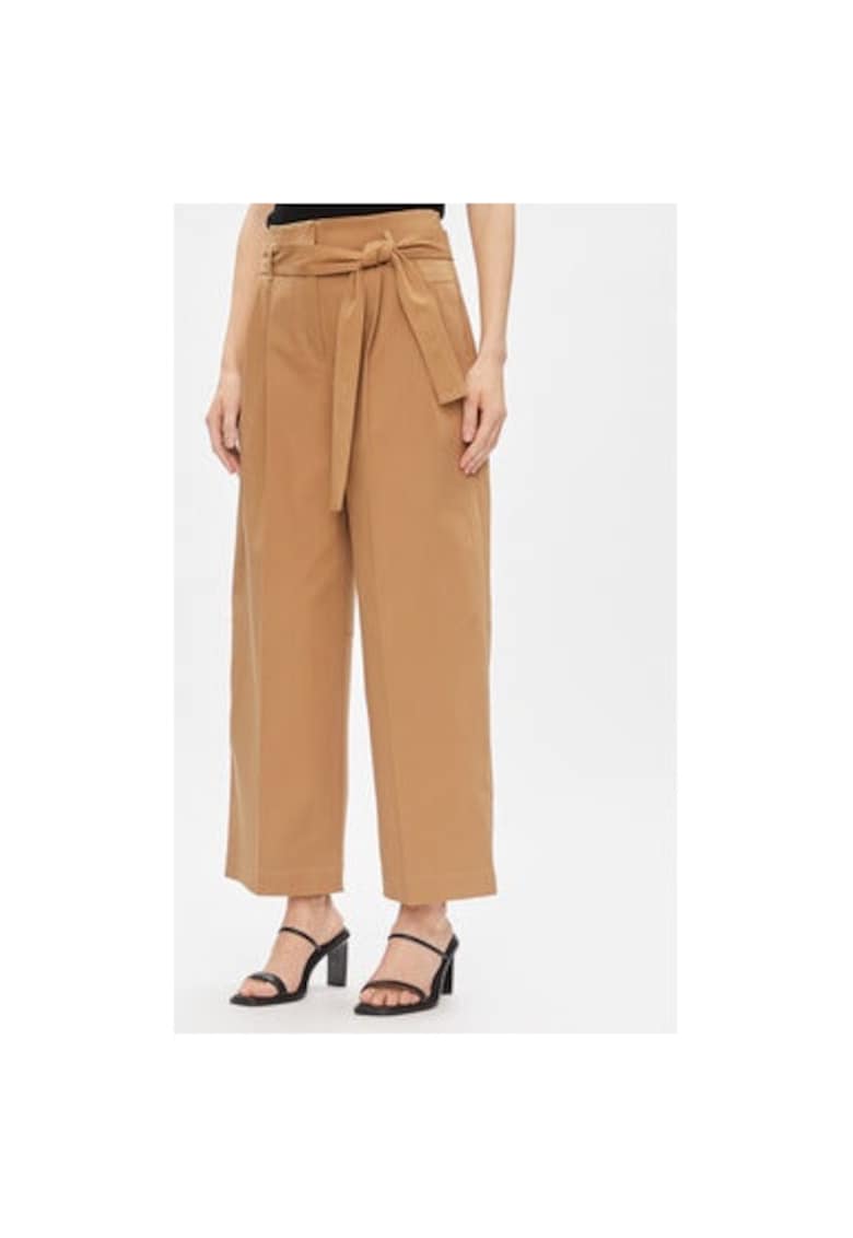 Pantaloni dama -  303660123 - Lyocell/Bumbac - Bej