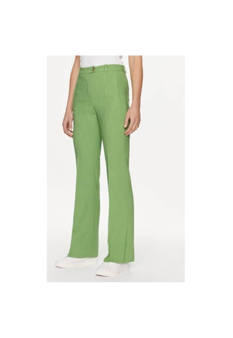 Pantaloni dama -  303807146 - Viscoza - Verde