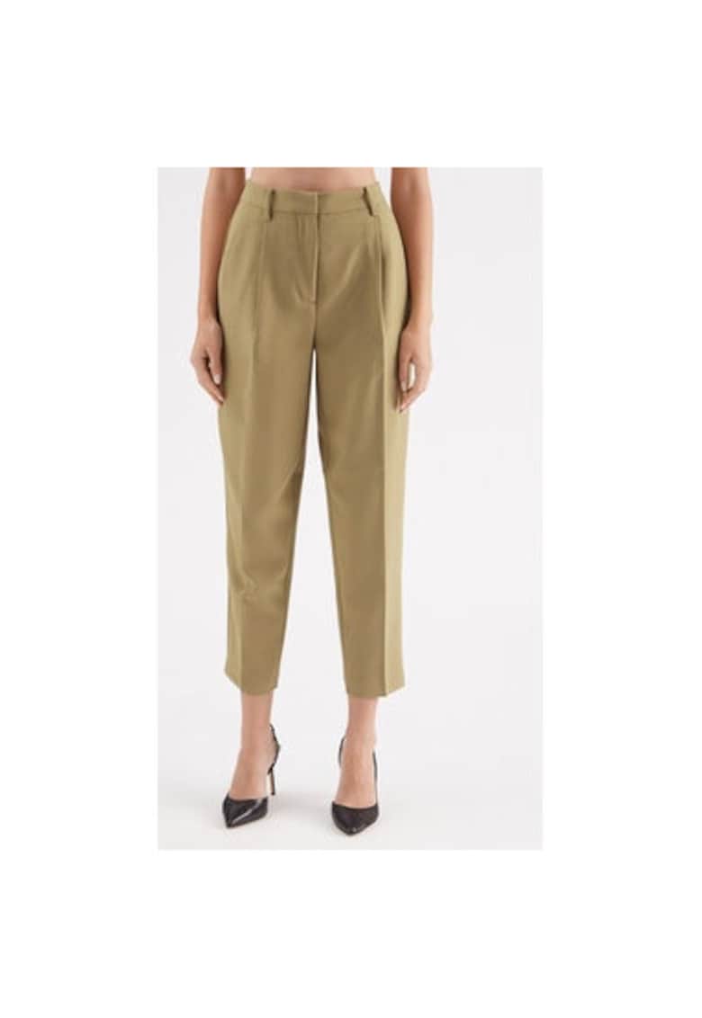 Pantaloni dama - 302774494 - Poliester reciclat/Viscoza - Verde Pantaloni dama - 302774494 - Poliester reciclat/Viscoza - Verde