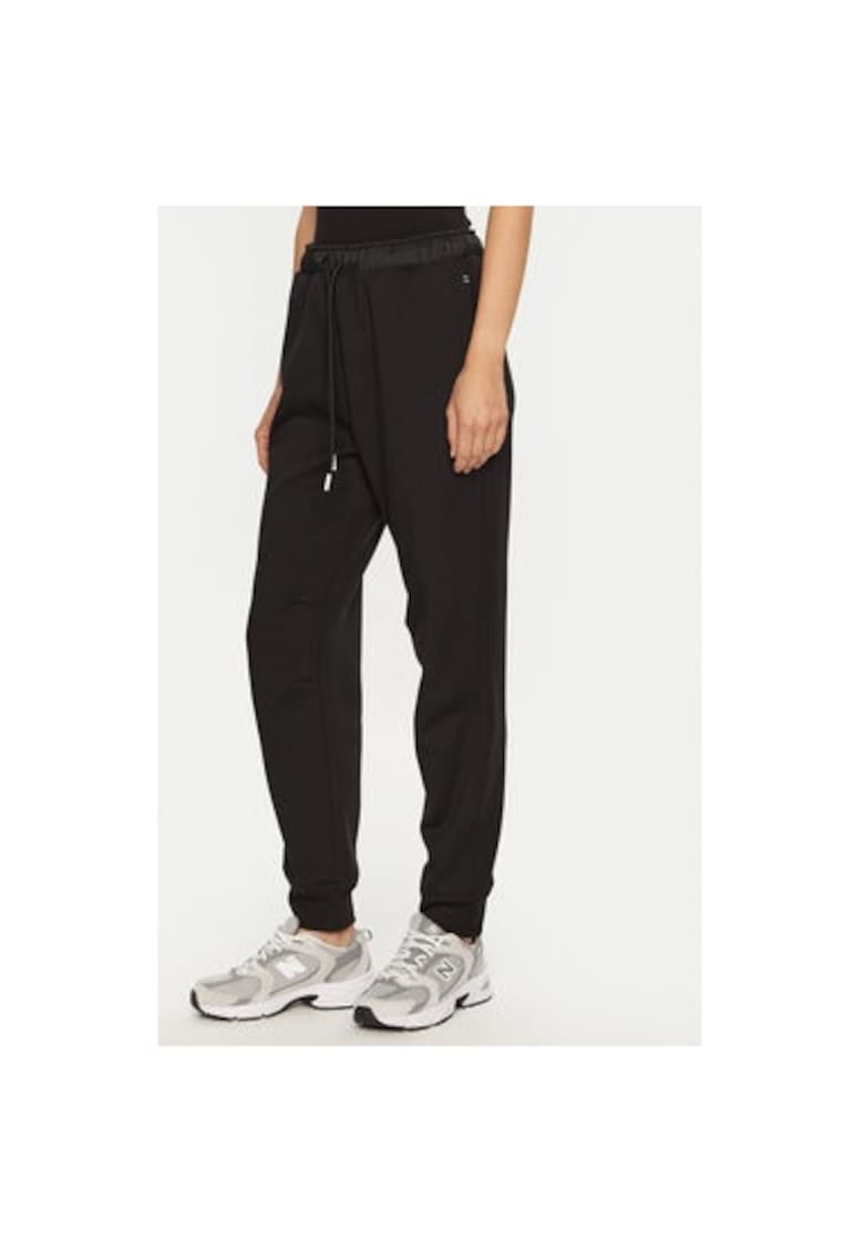 Pantaloni dama -  304697876 - Poliester/Bumbac - Negru