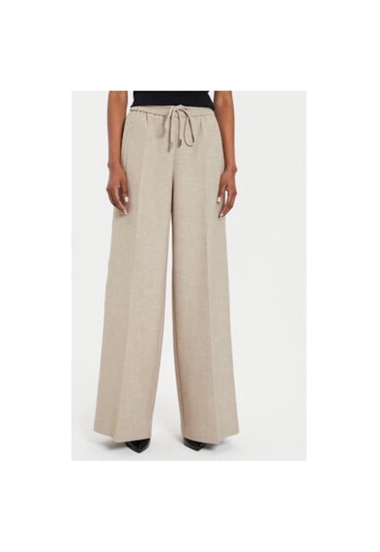 Pantaloni dama Poliester/Viscoza - Bej