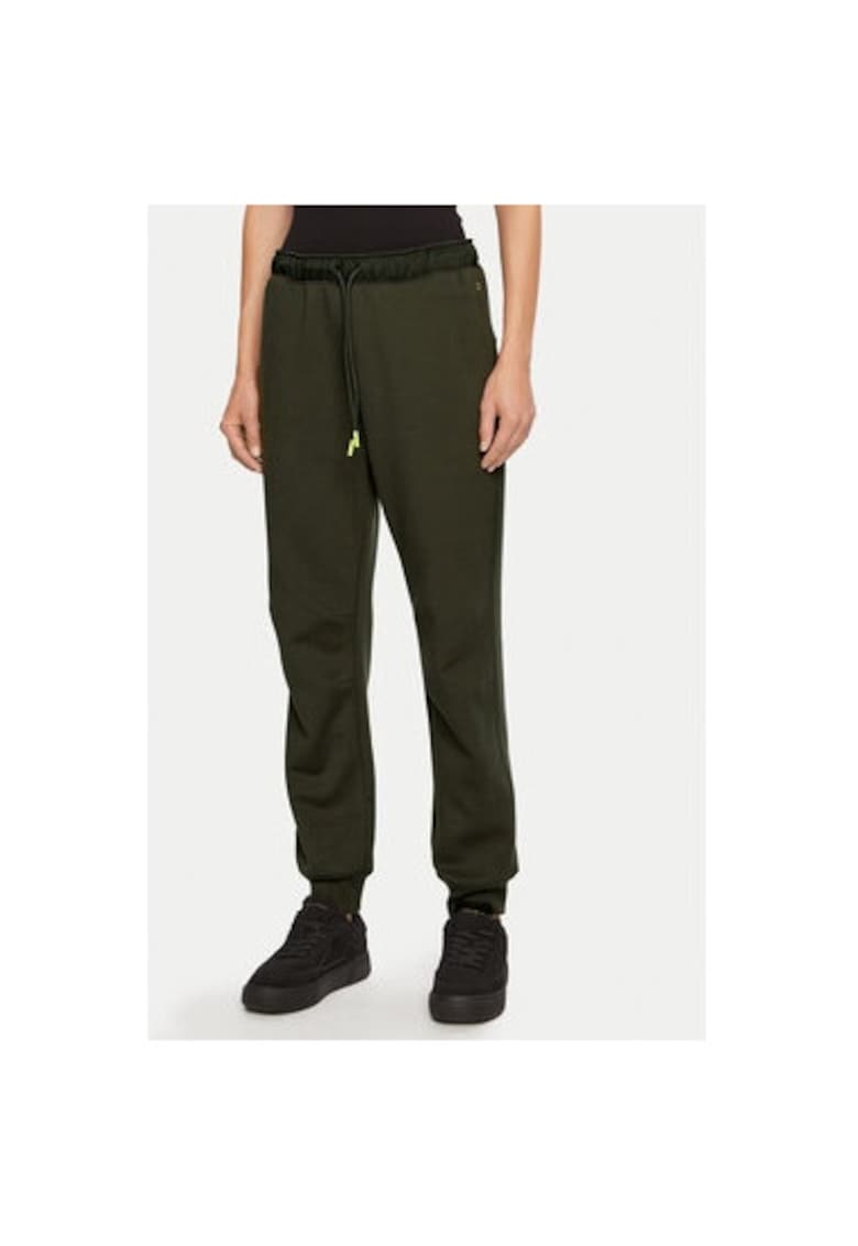 Pantaloni dama -  304697869 - Poliester/Bumbac - Verde