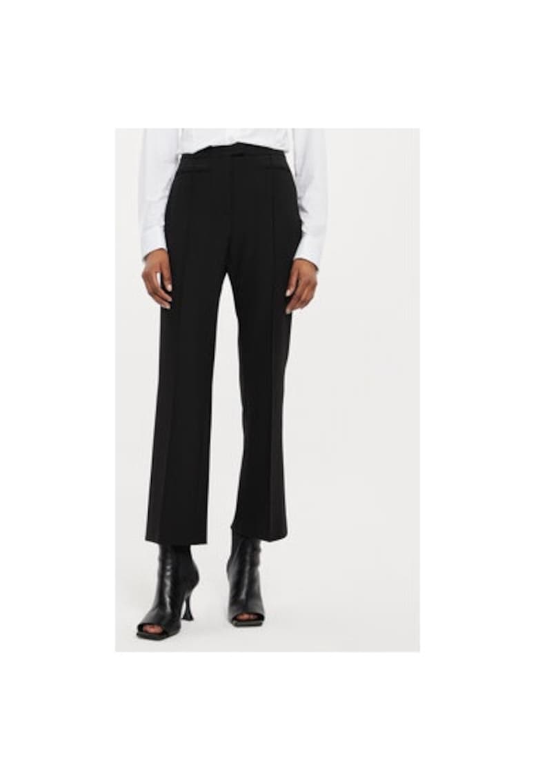 Pantaloni dama -  303807559 - Viscoza/Poliester - Negru