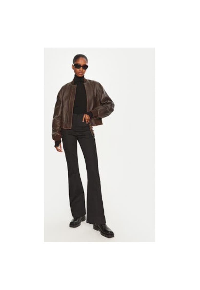 Pantaloni dama -  304750014 - Bumbac - Negru