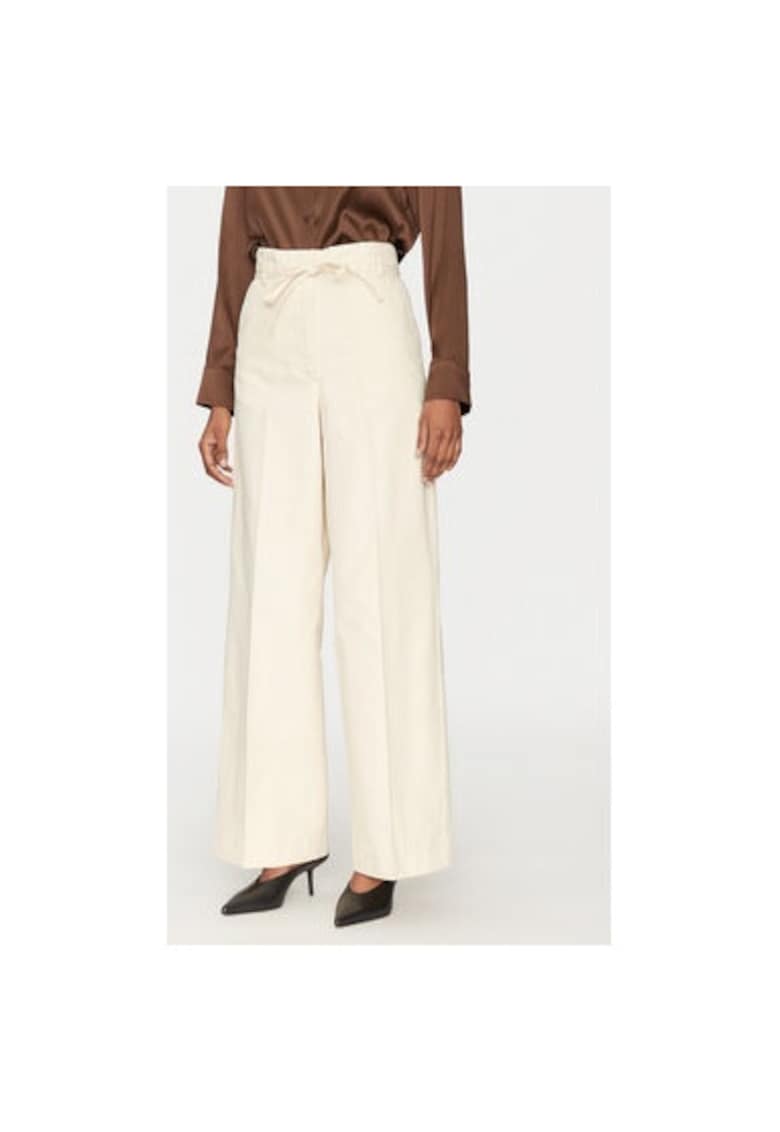 Pantaloni dama -  305138330 - Bumbac - Bej Pantaloni dama -  305138330 - Bumbac - Bej