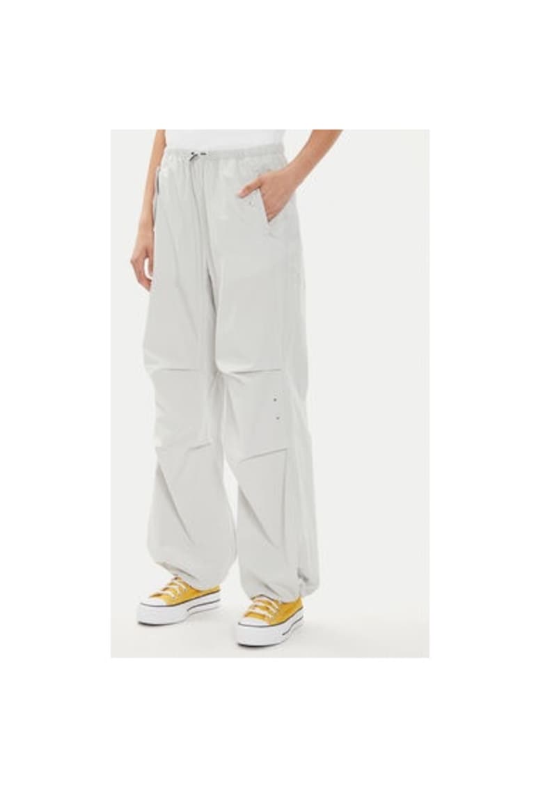Pantaloni dama -  304113352 - Bumbac - Alb
