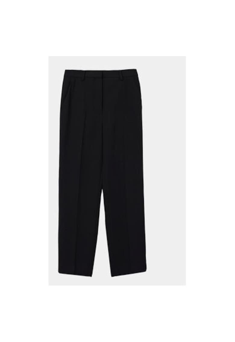 Pantaloni dama -  304007637 - Poliester - Negru