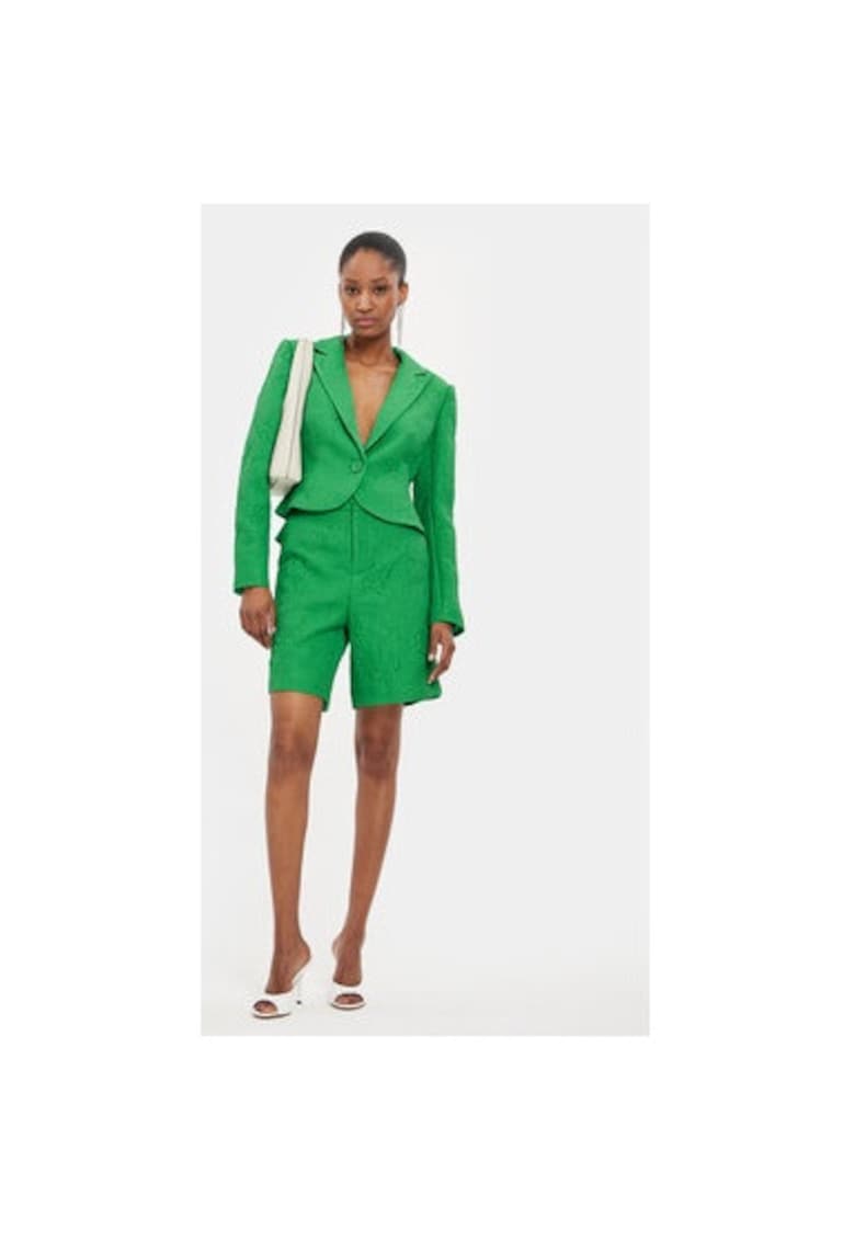 Pantaloni dama - 303620080 - Poliester - Verde