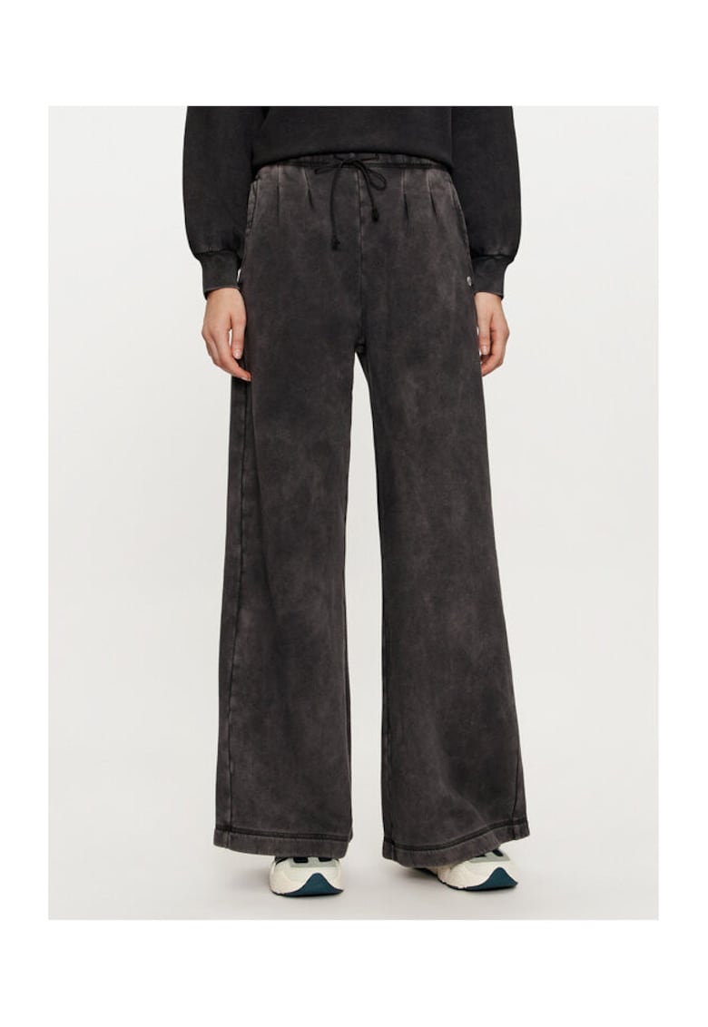 Pantaloni dama - 304530258 - Bumbac - Negru - Negru