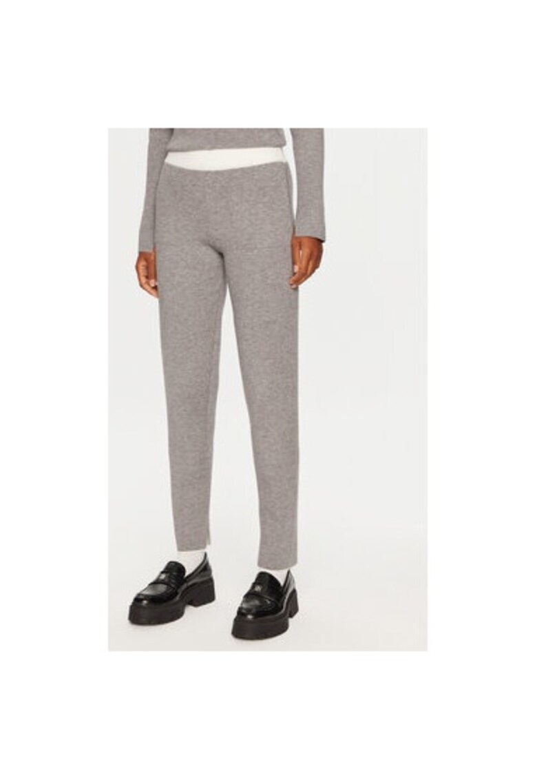 Pantaloni dama -  304531071 - Viscoza/Poliester - Gri Pantaloni dama -  304531071 - Viscoza/Poliester - Gri