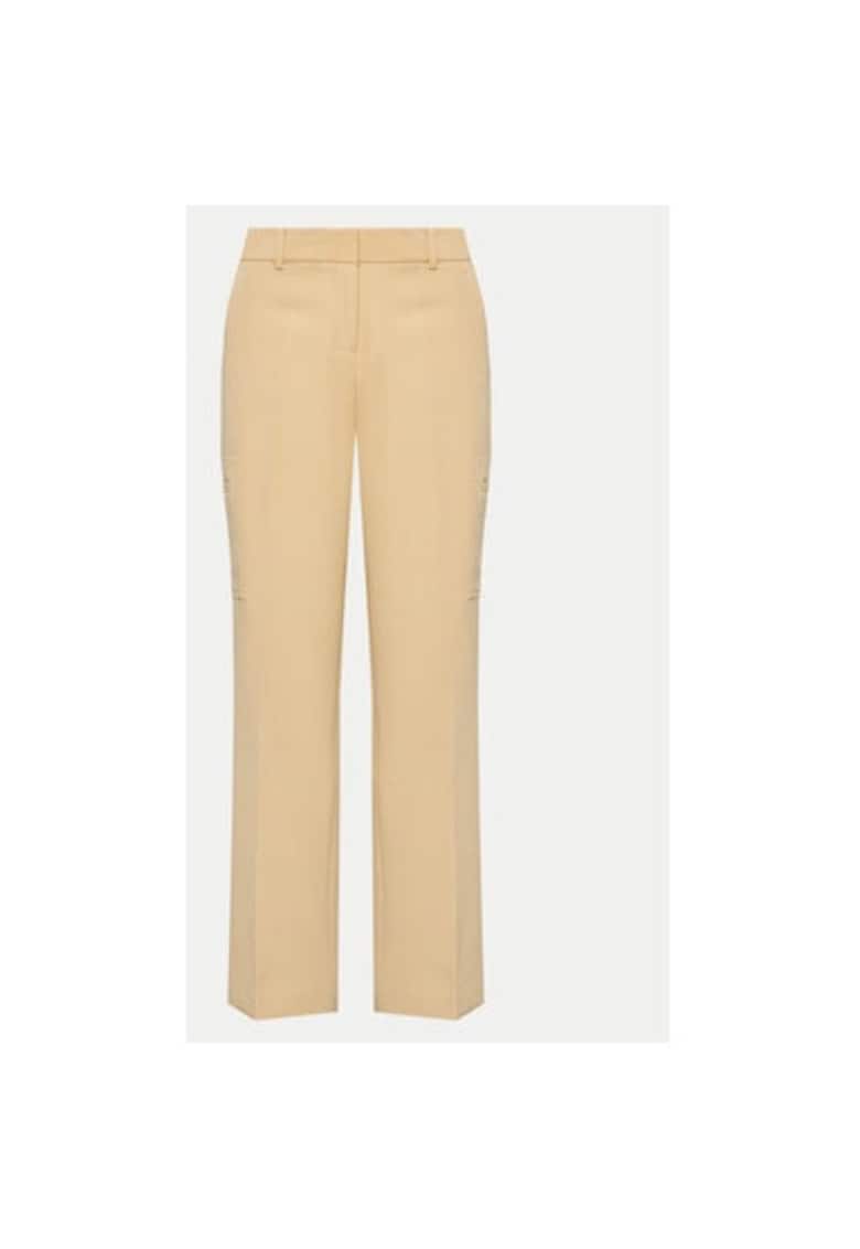 Pantaloni dama -  303845186 - Poliester - Bej
