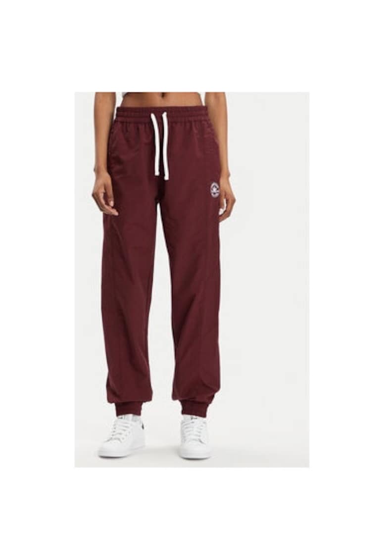 Pantaloni dama -  304112829 - Nylon/Bumbac - Rosu