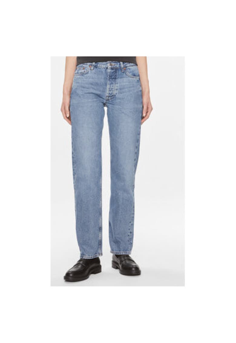 Blugi dama - 303646714 - Bumbac - Albastru