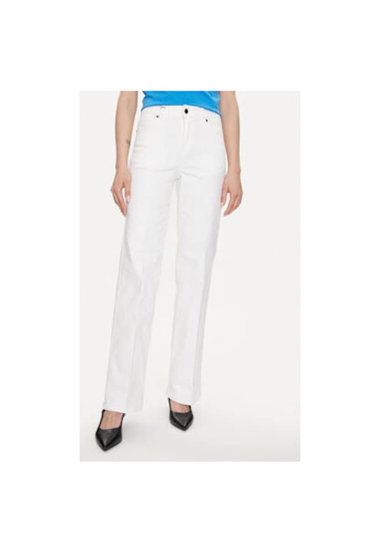 Blugi dama -  303802240 - Bumbac - Alb
