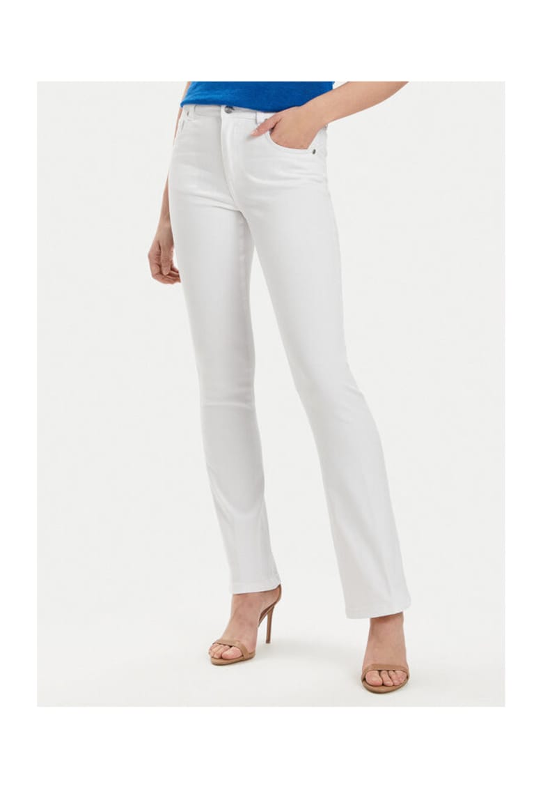 Blugi dama - 303614089 - Bumbac/Poliester - Alb - Alb