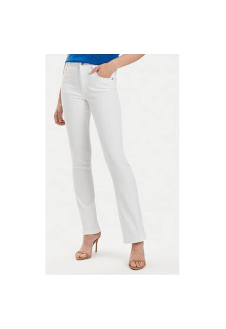 Blugi dama - 303614089 - Bumbac/Poliester - Alb