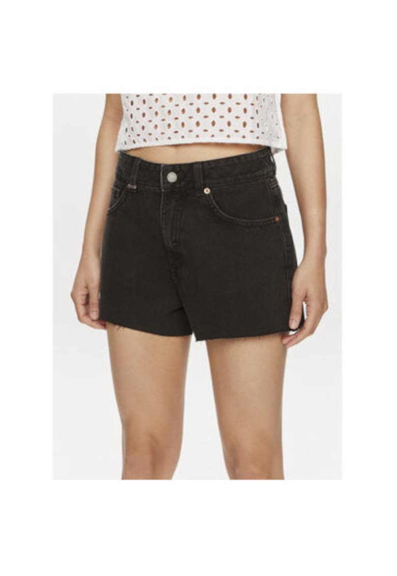 Blugi dama - 303802332 - Bumbac - Negru - Negru