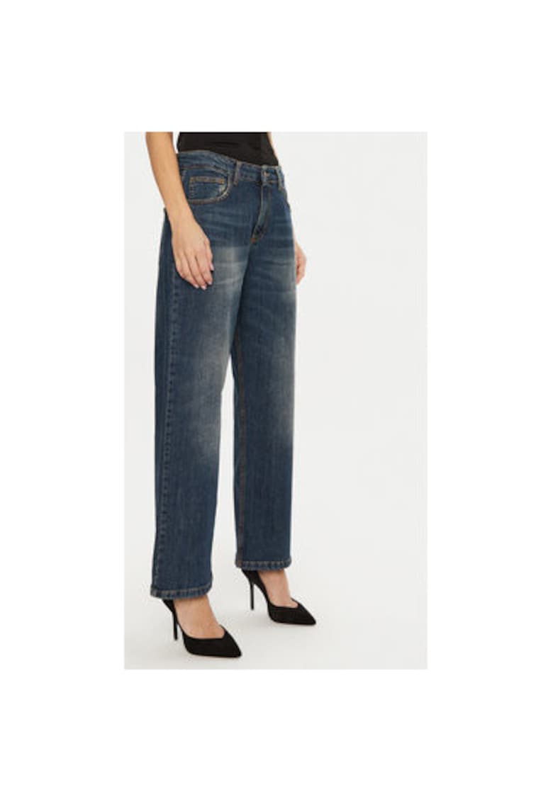 Blugi dama - 304787775 - Bumbac - Albastru Blugi dama - 304787775 - Bumbac - Albastru