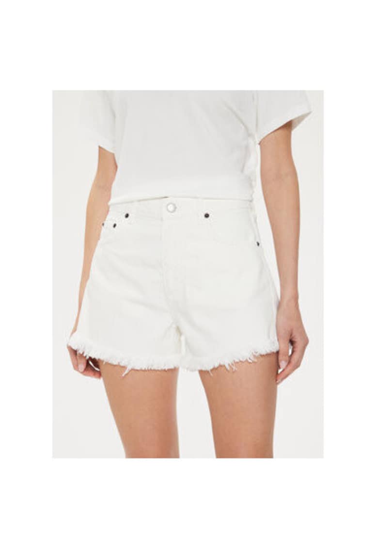 Blugi Dama - 304210570 - Bumbac - Alb