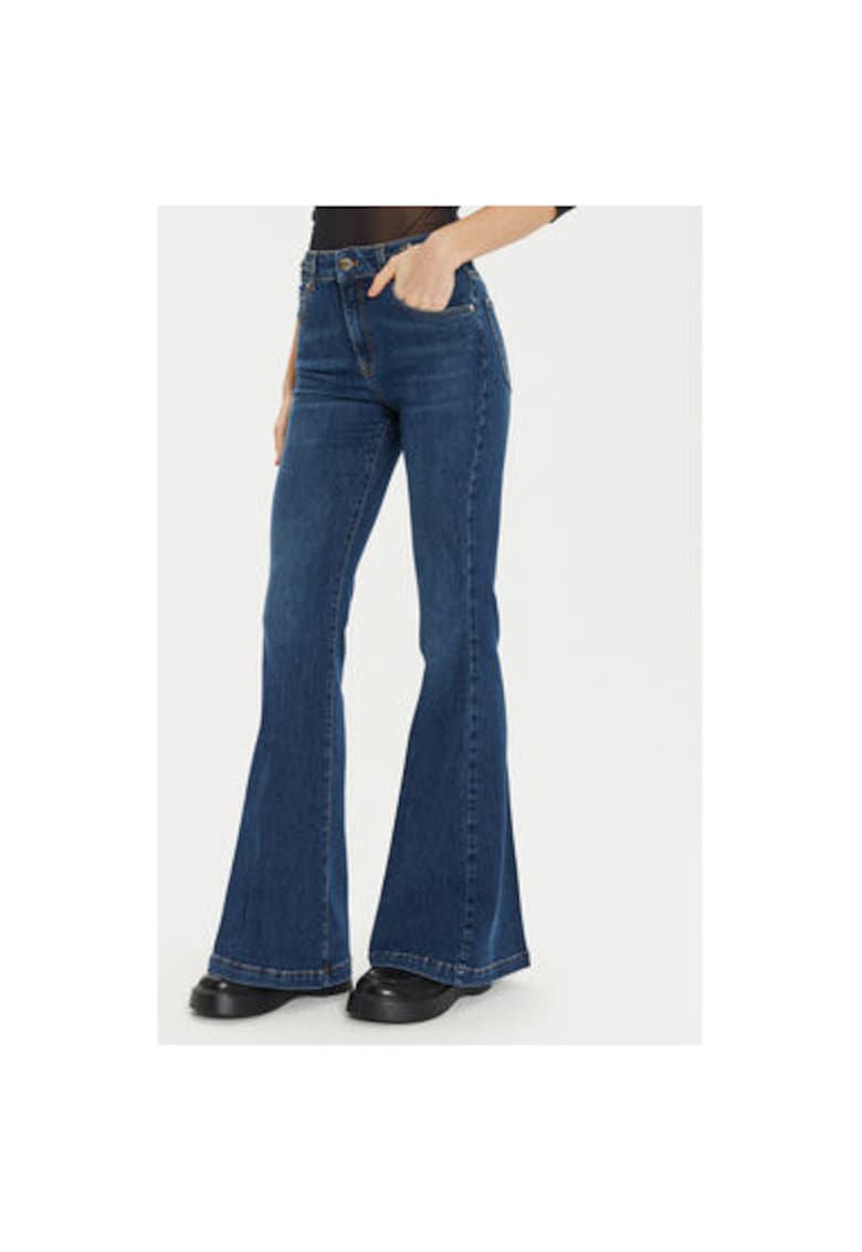 Blugi dama - 304950148 - Bumbac/Lyocell - Albastru - Albastru