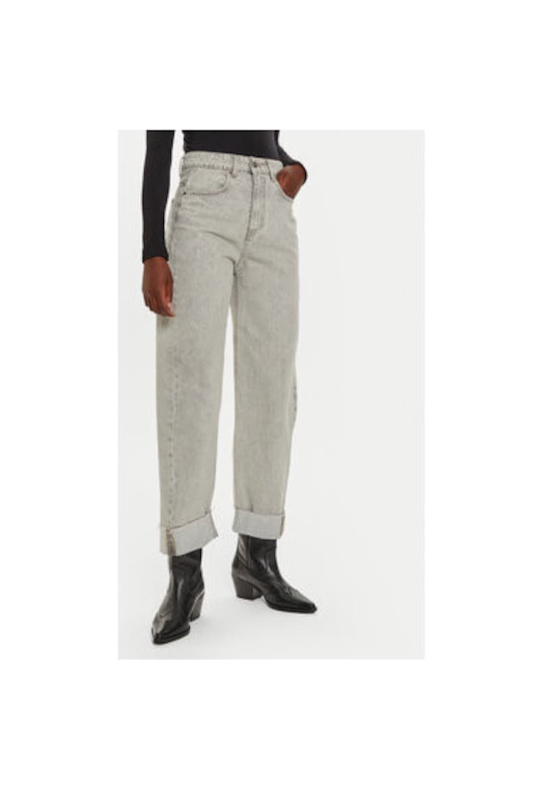 Blugi Dama -  304839429 - Bumbac - Gri Blugi Dama -  304839429 - Bumbac - Gri