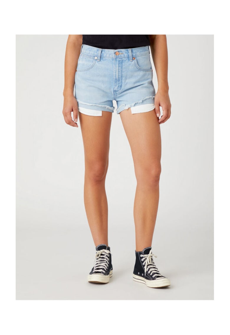 Blugi dama - 302748754 - Bumbac - Albastru - Albastru