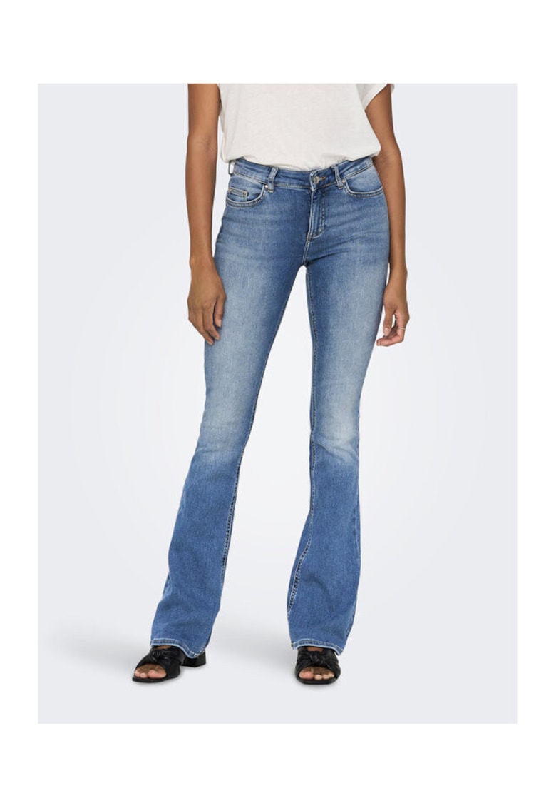 Blugi Dama - 301829065 - Bumbac - Elastan - Albastru - Albastru
