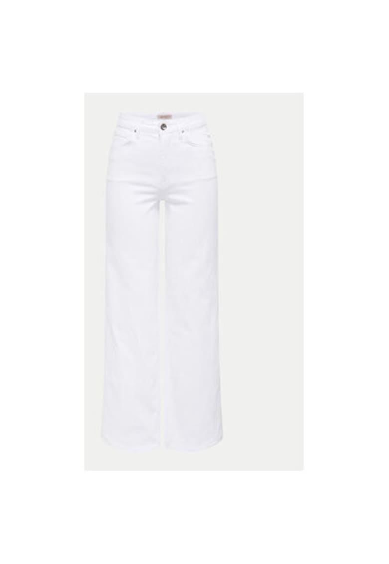 Blugi dama - 304783883 - Bumbac organic - Alb