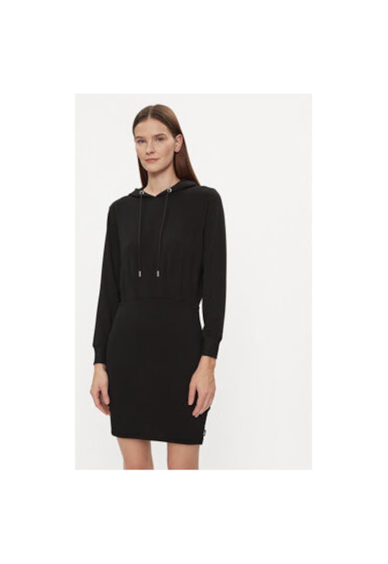 Rochie dama -  303750756 - Rayon/Poliester - Negru