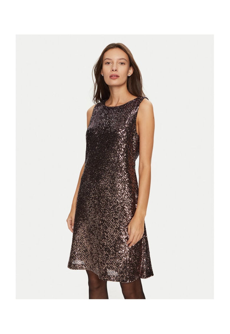 Rochie dama - 305026248 - Poliester - Maro - Maro
