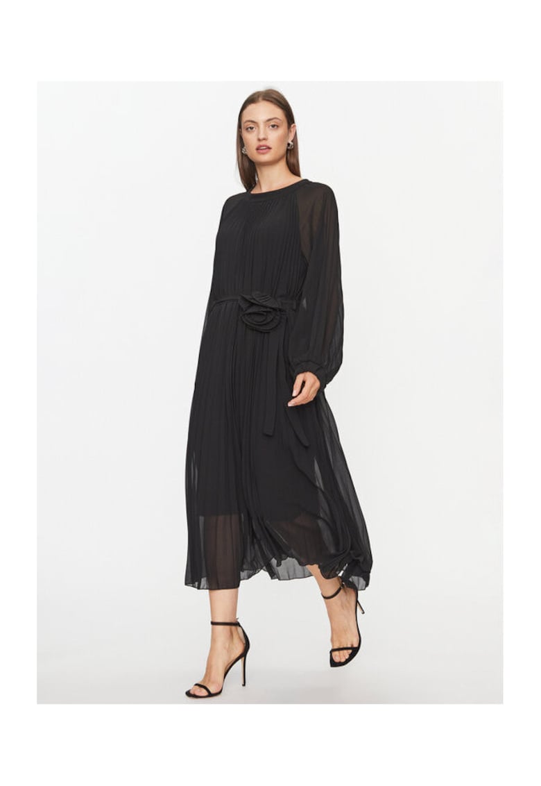 Rochie dama - 303497033 - Poliester - S INTL - Negru