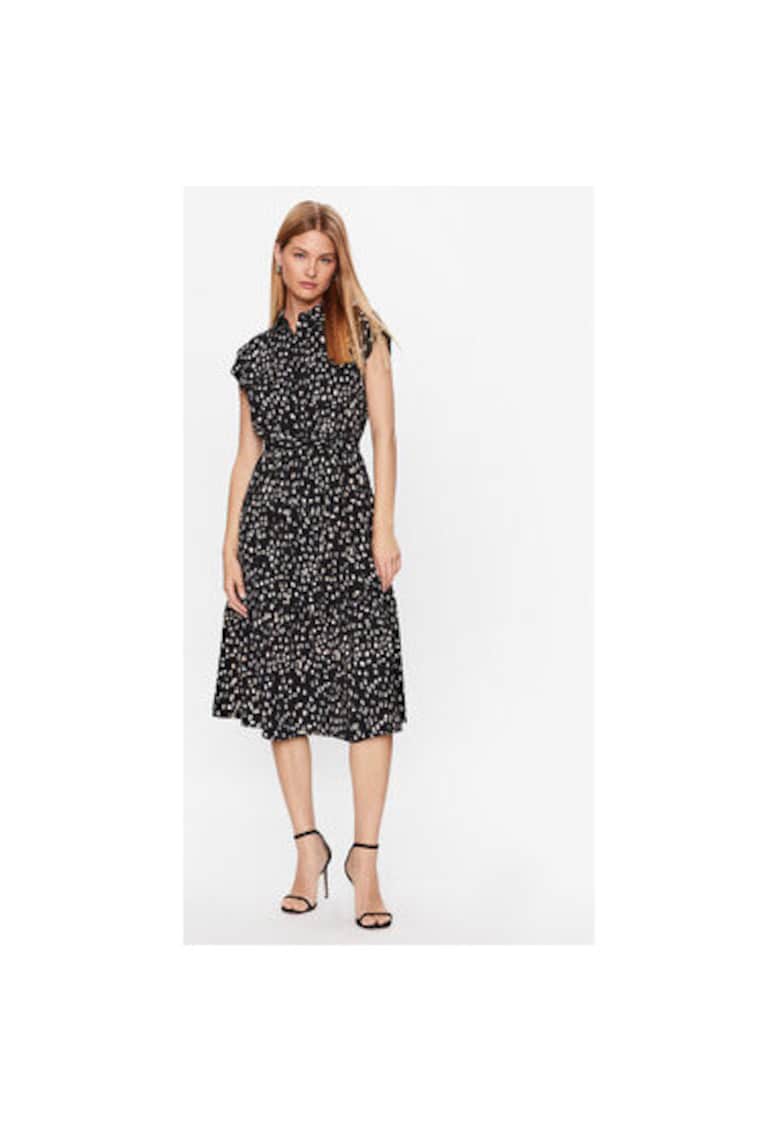 Rochie dama - 303020194 - Poliester - Negru