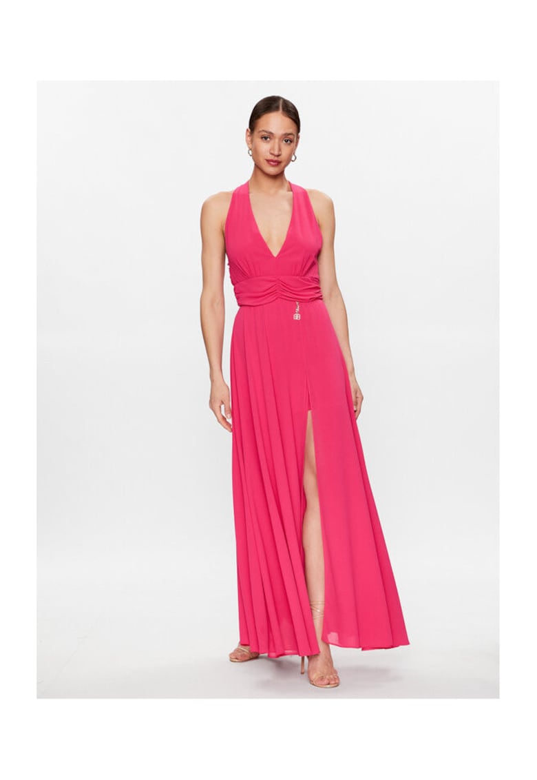 Rochie dama - 302008865 - Poliester - Roz - Roz