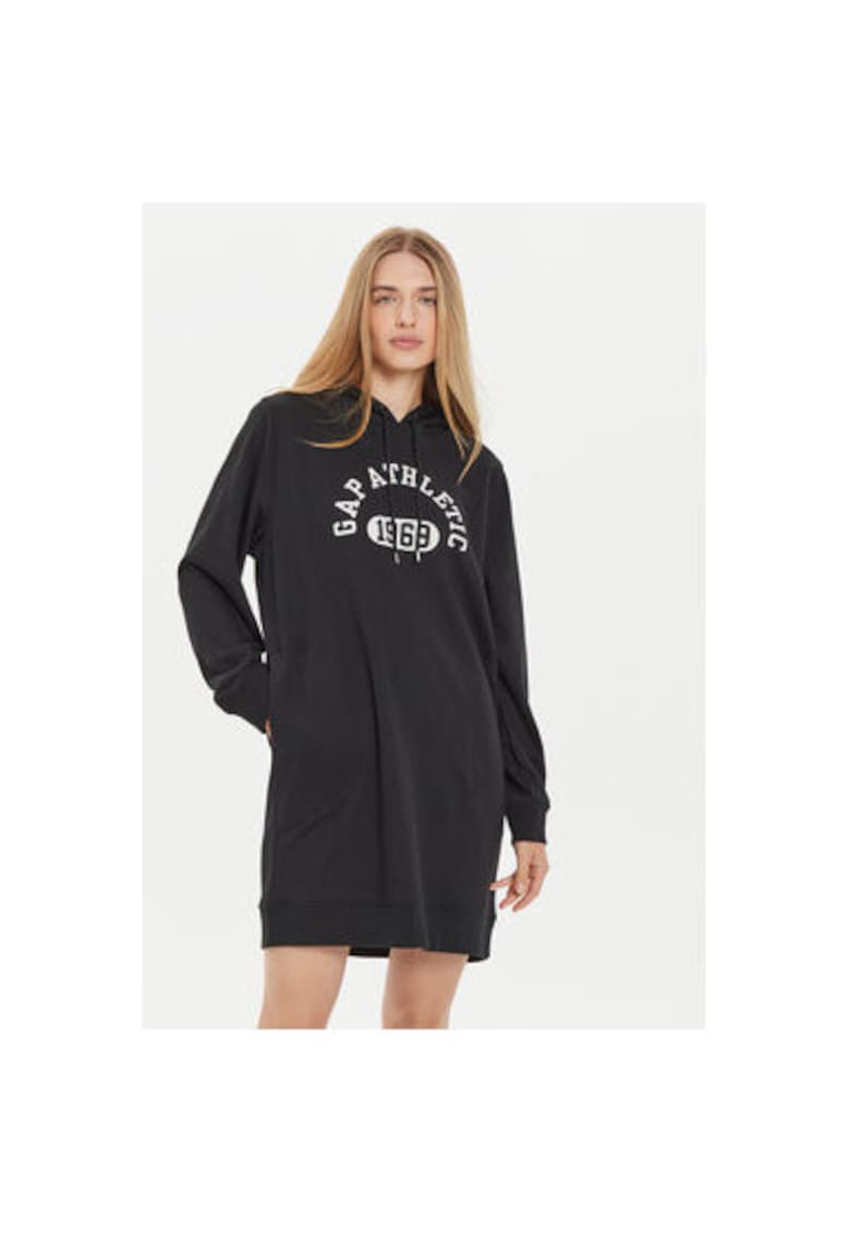 Rochie dama - 304454172 - Bumbac/Poliester - Negru Rochie dama - 304454172 - Bumbac/Poliester - Negru